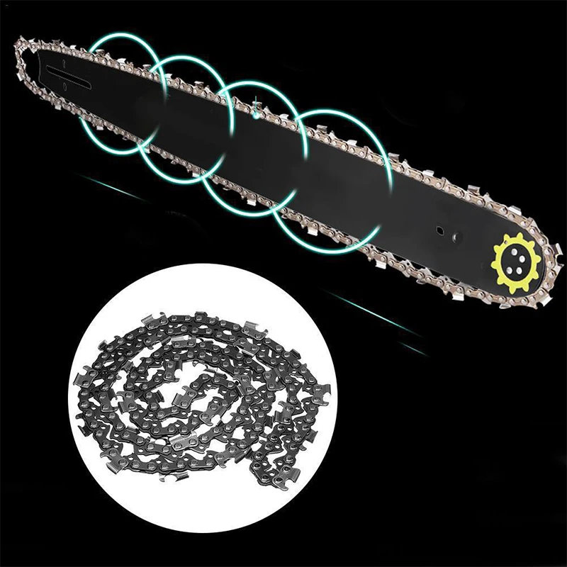 4 Inch/6 Inch Electric Chain Saw Chain Mini Steel Chainsaw Chain Electric Chainsaws Part Replacement Garden Tool Accessories New