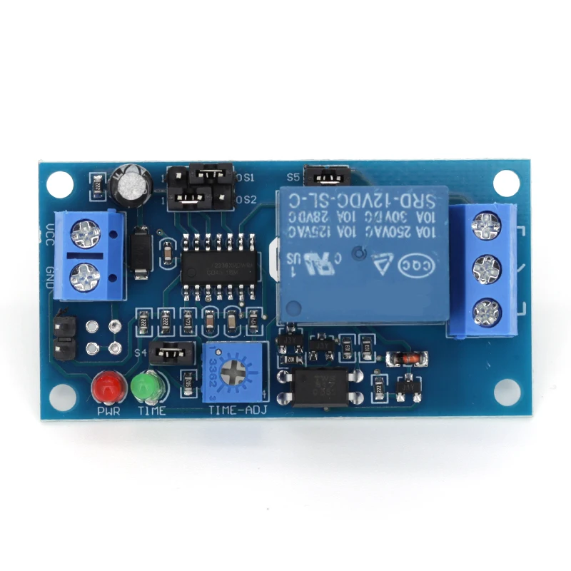 High Quality Delay Relay Delay Turn On / Delay Turn Off Switch Module with Timer DC 12V 5V Javino