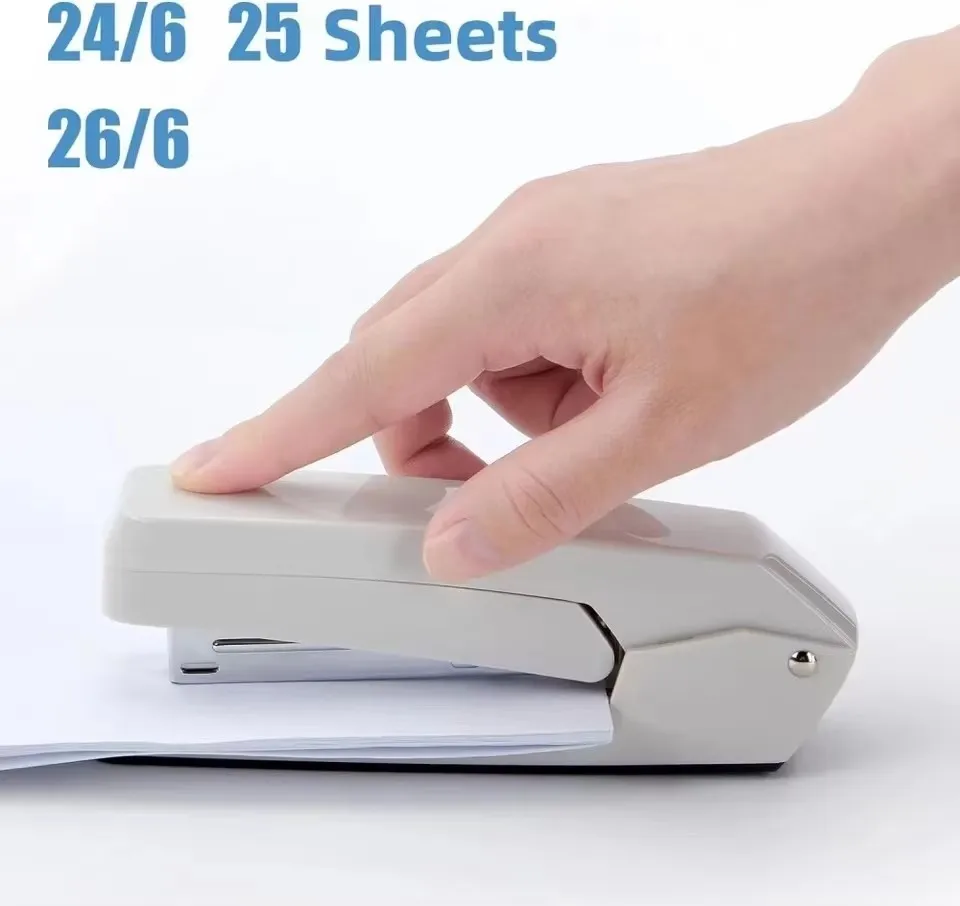 

360° Rotary Stapler for Book Binding Multi-Position 24/6 24/8 Creative Middle Spine Stapling Tool with Staples Included