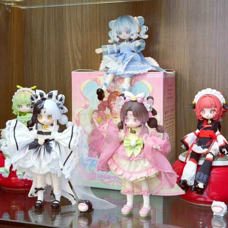 

New Kikura Time Solar Term Healing Series 1/12 Bjd Series Blind Box Cute Trendy Anime Figure Desktop Decoration Festival Gifts