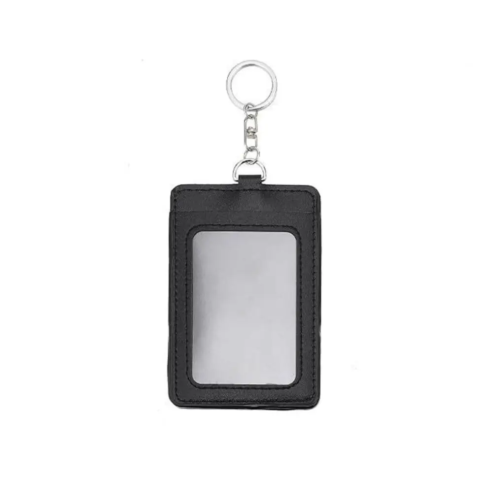 Stylish INS Style Cute Photocard Holder Pearl Bow Decorative Girls Photocard Case Soft PU Protective Photos Bag Charm Bank Card