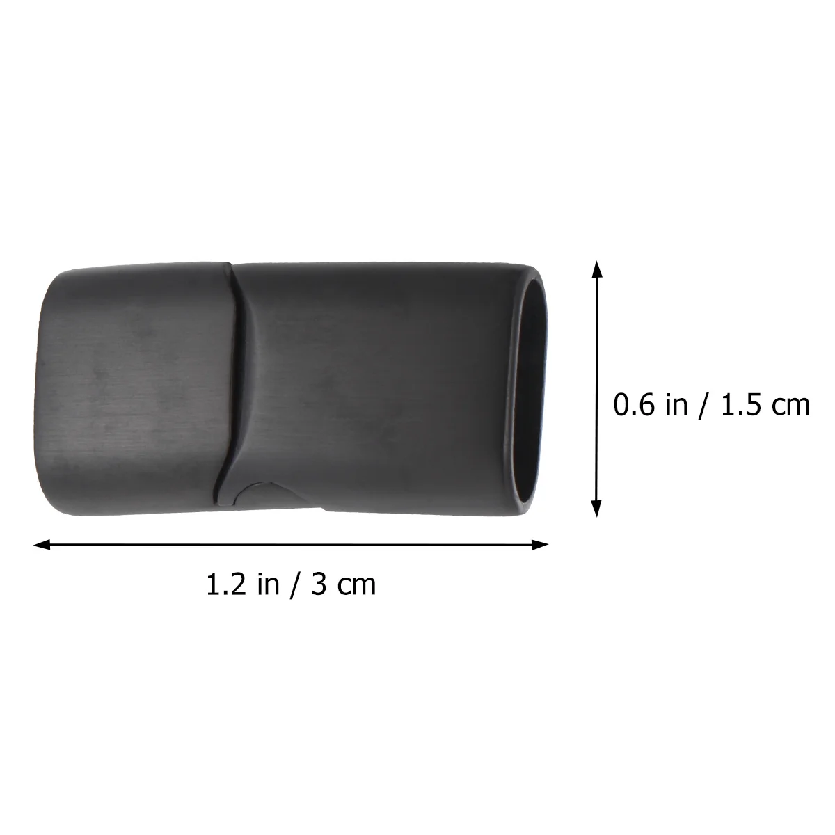 10개 스테인리스 스틸 자석 버클 316 스냅 훅 팔찌 목걸이 스트랩 웨빙 코드 엔드 패스너 클라스프 컨버터