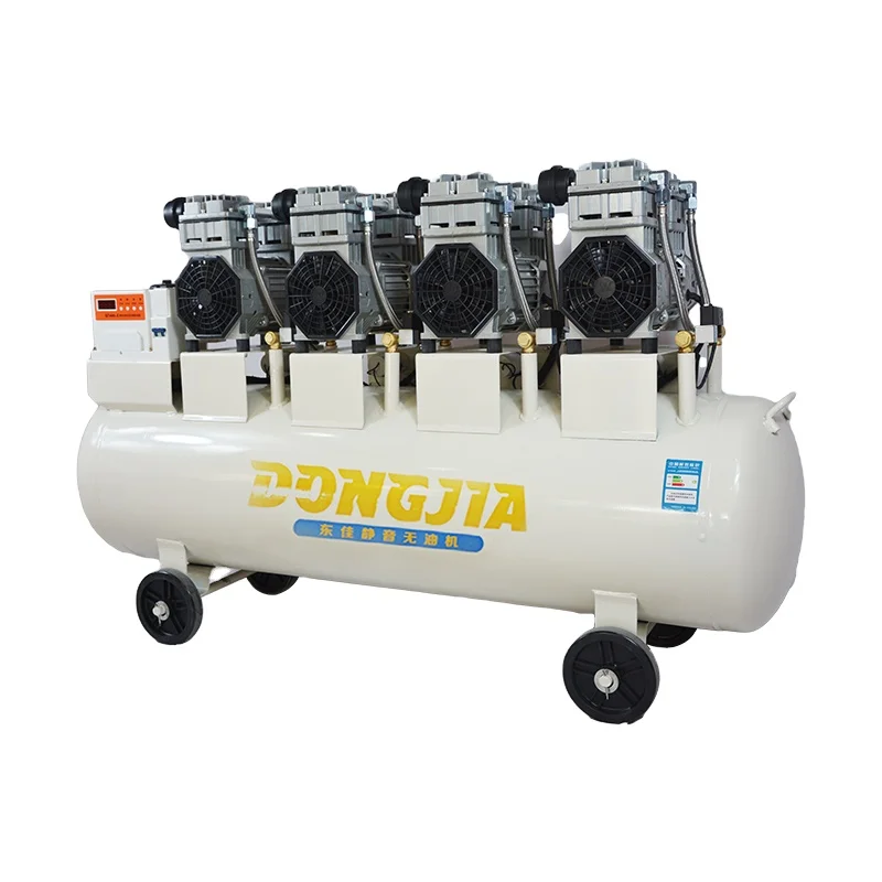 

Factory Supply High Quality Competitive Price Promotional 6.72KW Piston Style Industry Use Oil Free Air Compressor 200 Liter