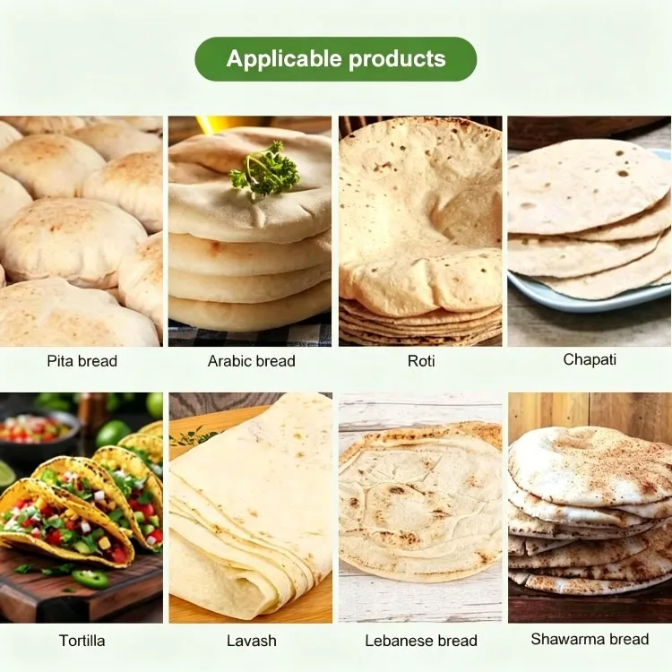 Full Automatic Lebanese Automated Production Line Pita Price of Arabic Bakery Bread Making Machine