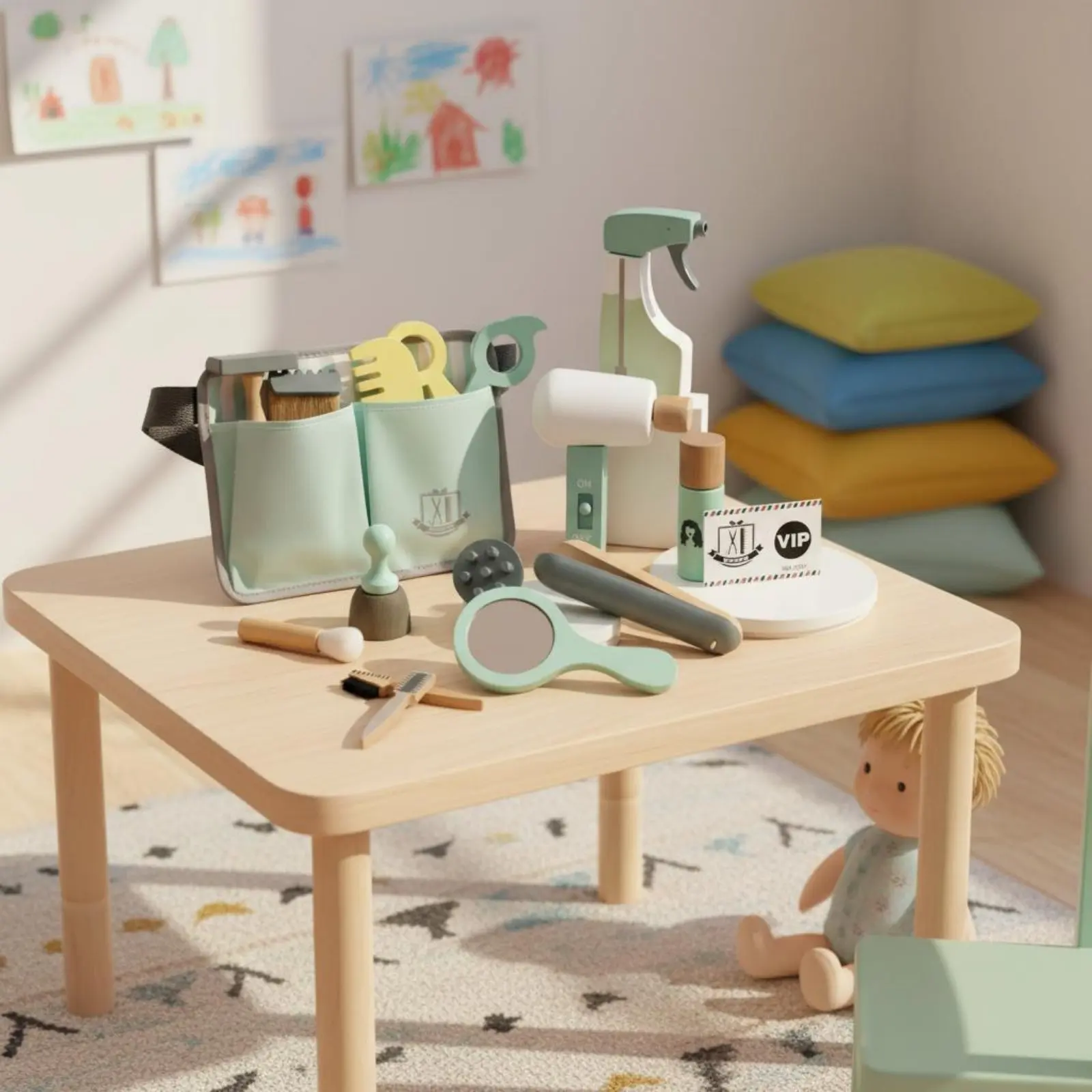 18-pieces-wooden-hairdresser-toy-set-includes-storage-bag-wooden-makeup-toy-set-kids-hair-stylist-kit-develops-movement-skills