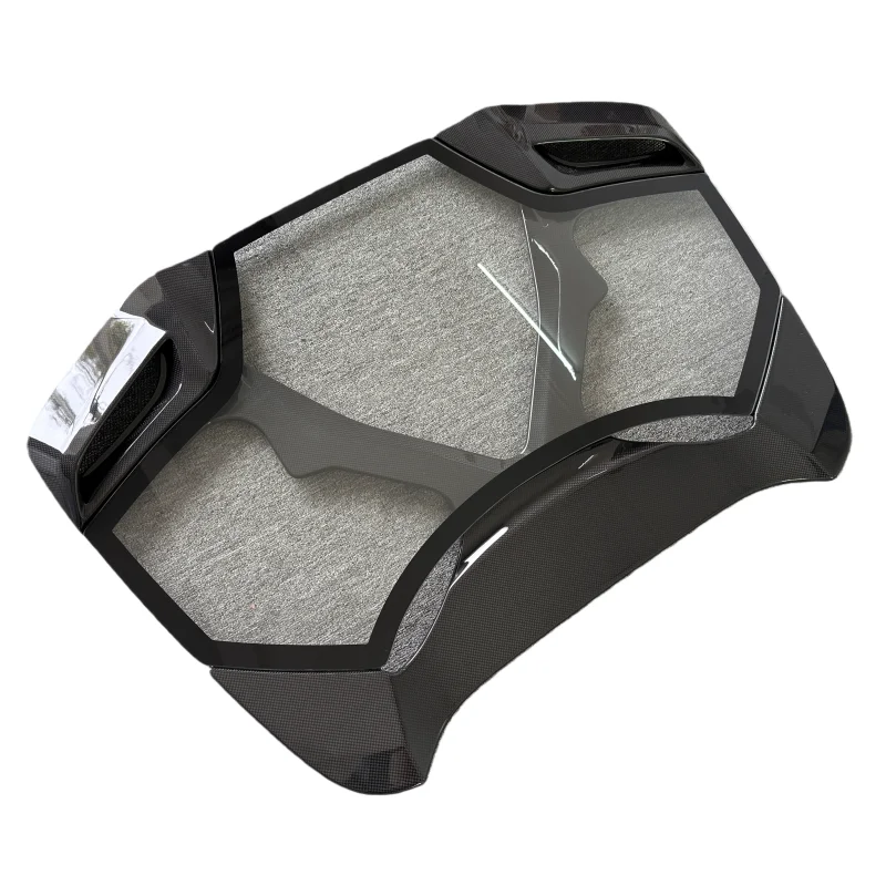 

Идеальный комплект кузова для обновления Ferrari 488GTB с прозрачным задним капотом из сухого углеродного волокна с плоской текстурой 3K