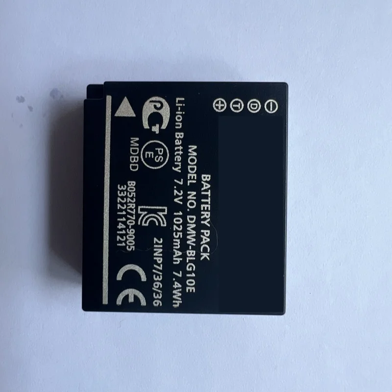 1025mAh DMW-BLG10 Replacement Battery for Panasonic GX9/DMC-GF6 Digital Camera Fully Decoded Li-ion Power Compatible with BLG10