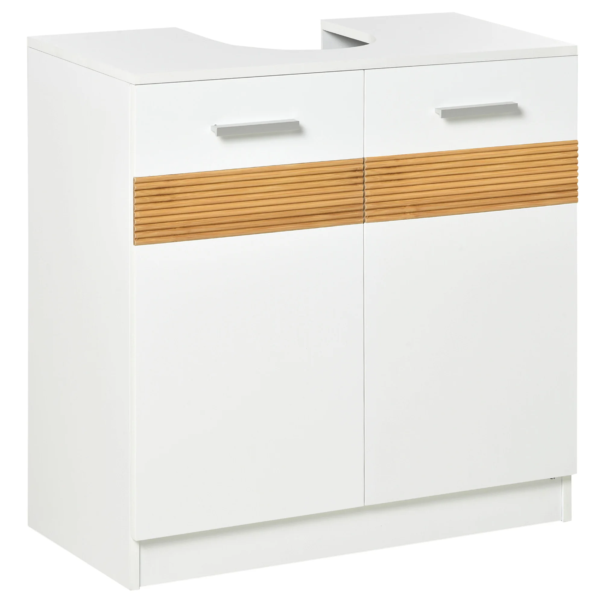 Kleankin Onderzijde Meubelen Met 2 Deuren En Binnenplank 60X30X60,5Cm