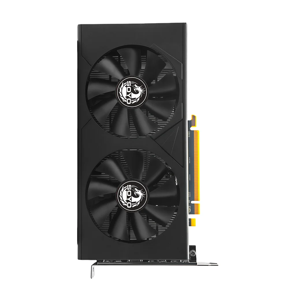 SOYO AMD RX 6600M 8GB Grafische kaart GDDR6 128Bit PCI-E × 8 8Pin radoon GPU RX6600M topcomponenten PC-games Videokaarten - afbeelding 2