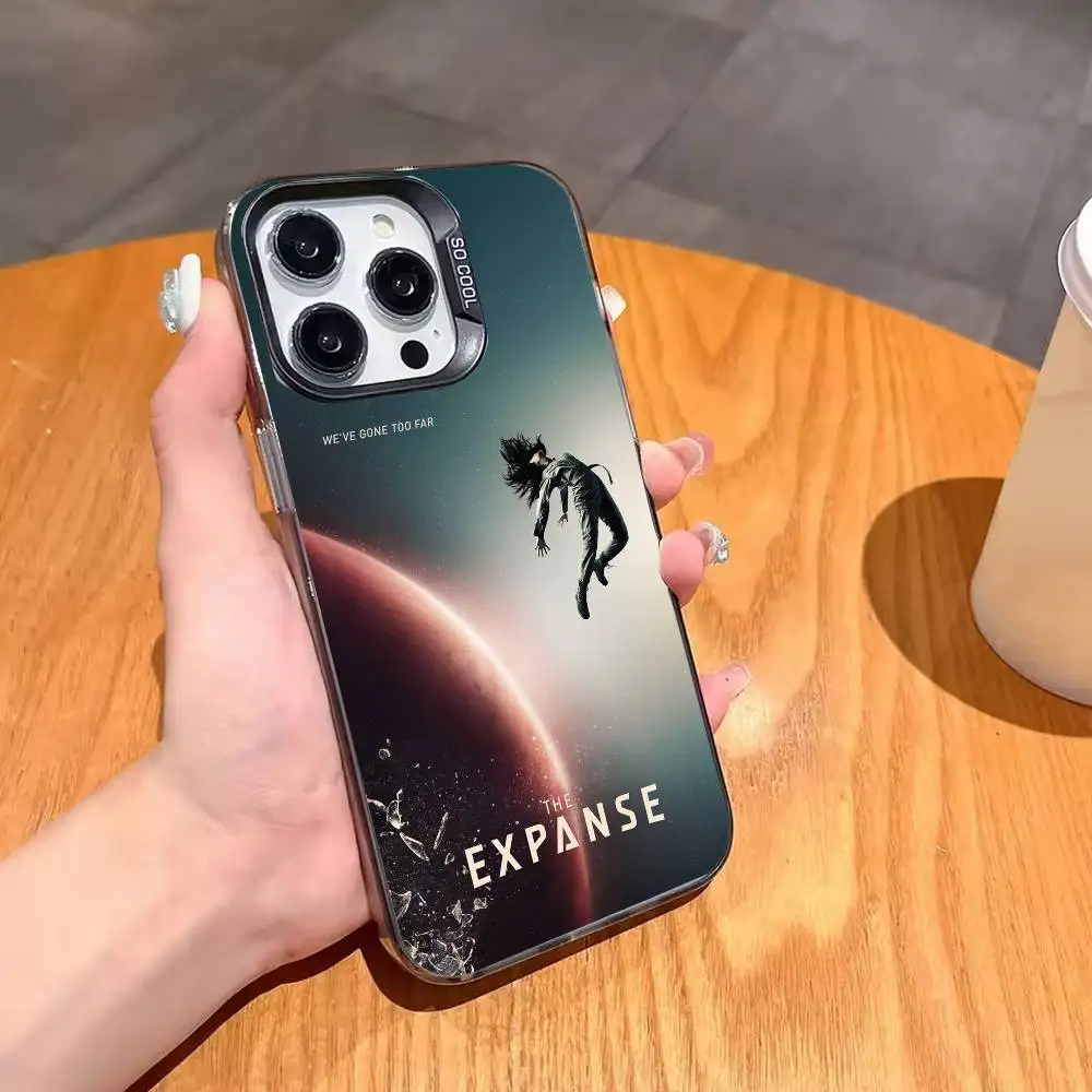 حافظة هاتف The E-Expanse-es من الفيلم الكلاسيكي لهواتف iPhone 17,16,15,14,13,12,11 Plus، Pro Max، XS، حافظة هاتف فضية ملونة غطاء Funda #2