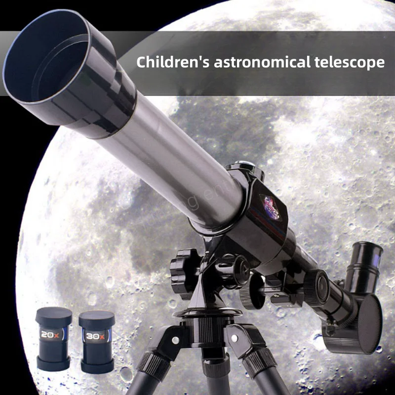 High Definition and High Magnification Professional Astronomical Telescope for Stargazing Children's Experimental Equipment