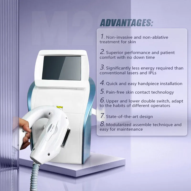 Best-selling M22 OPT/IPL/E-Light Hair Removal Machine Skin Rejuvenation And Whitening Beauty Salon/Home