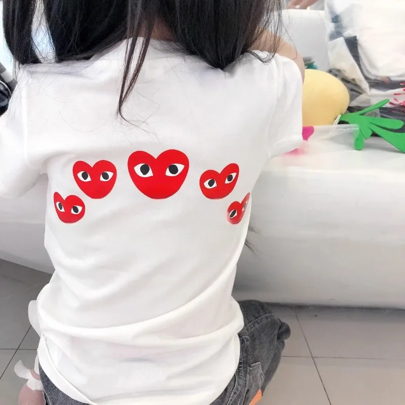 New American Fashion Brand Children\'s Cotton T-shirt Shirt Letter Pattern Printed Street Style Breathable Short Sleeve Shirt