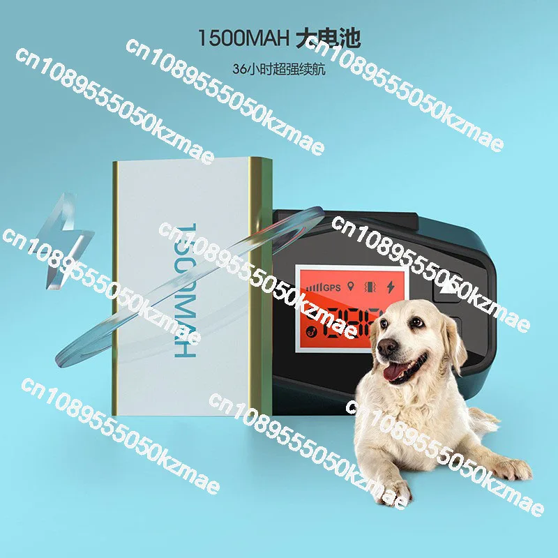 애완견 야외 훈련에 적합 스마트 GPS 포지셔닝 무선 전자 울타리, 시스템 훈련 목걸이