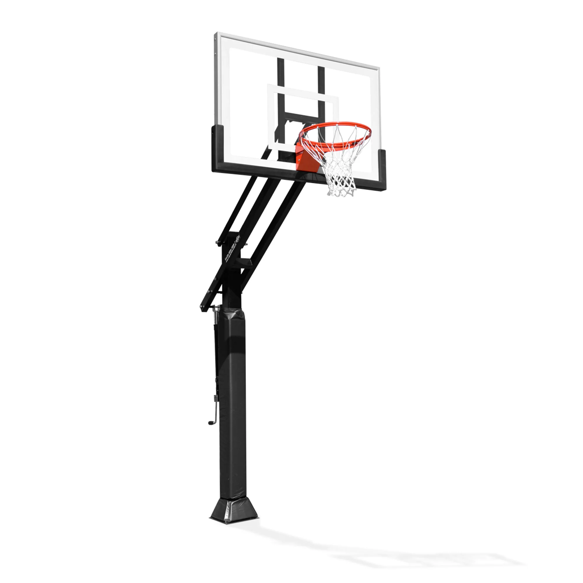 7.5-10ft Adjust Basketball Hoop Stand with 54Inch Backboard Inground Basketball Goal Outdoorpromote sales