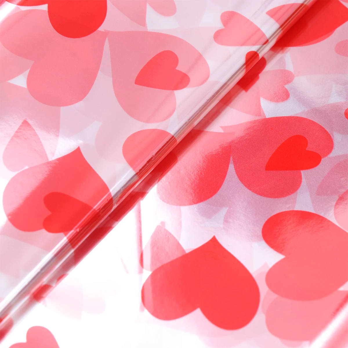 

50 Sheets Peach Heart Wrapping Paper Durable Ecofriendly DIY Craft Bouquet Wedding Glass Gift Packaging Material Art Flower Book