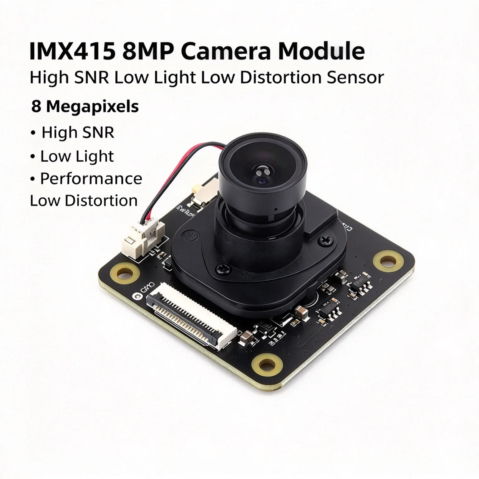 IMX415 8MP Camera Module High SNR Low Distortion IR CUT Night Vision