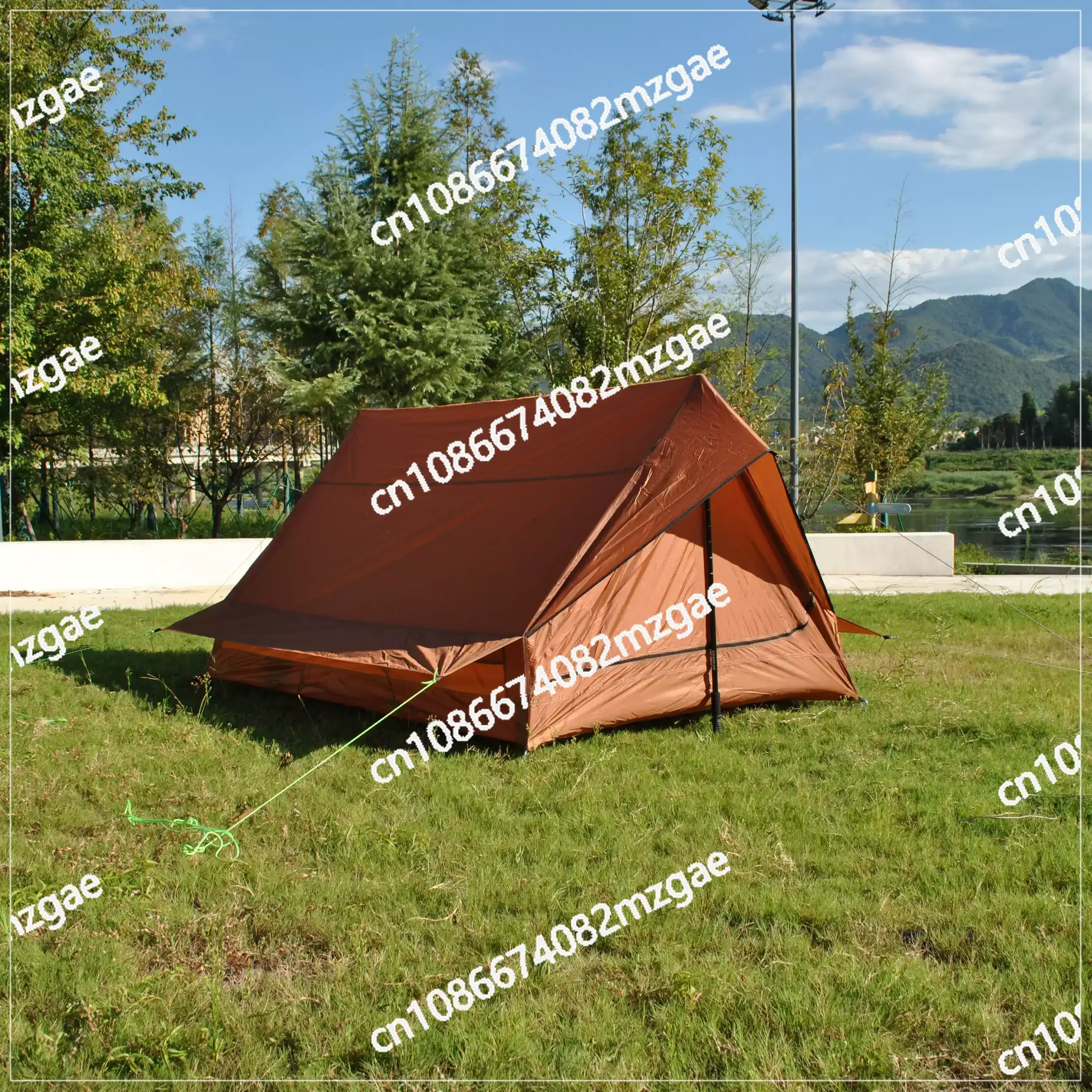 

Сверхлегкая водонепроницаемая палатка для кемпинга на 2-3 человека, CZX-659, 2-местная палатка А-образной формы, водонепроницаемая палатка для альпинизма типа A