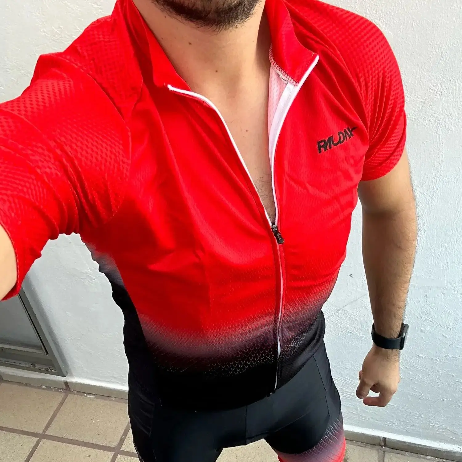 Raudax Cycling Set Man Cycling Jersey Short Sleeve Bicycle Cycling Clothing Kit Mtb Bike Wear Triathlon Suits Maillot Ciclismo