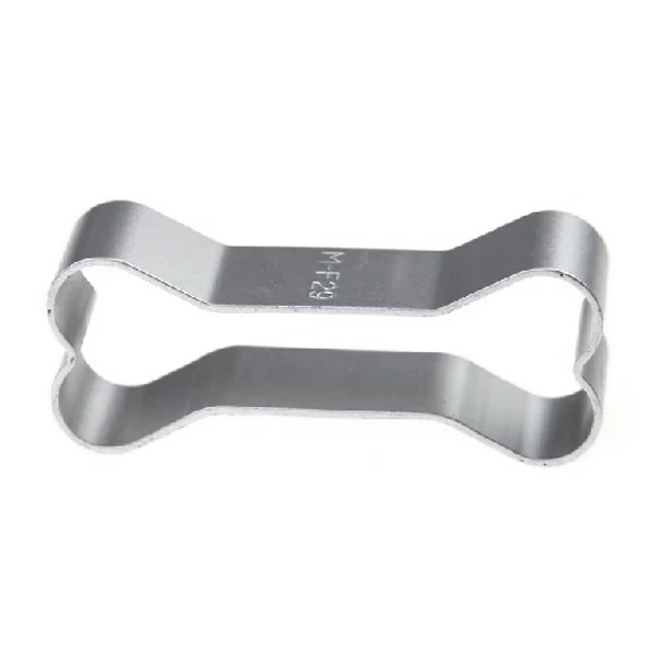 

Aluminum Alloy Cake Mold Metal Cookie Cutter Bone Shaped Biscuit Cutter DIY Non Stick Food Grade Easy to Use for Baking Pan