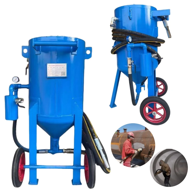 

Wet Blasting Machine Commercial Sandblaster for Sale Precision Cleaning Metal Steel Parts Corrosion Resistant Design