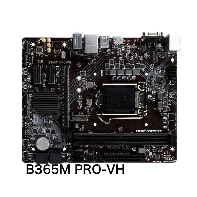 Per la scheda madre MSI B365M PRO-VH LGA 1151 DDR4 Mainboard testata al 100% OK completamente funzionante Spedizione gratuita