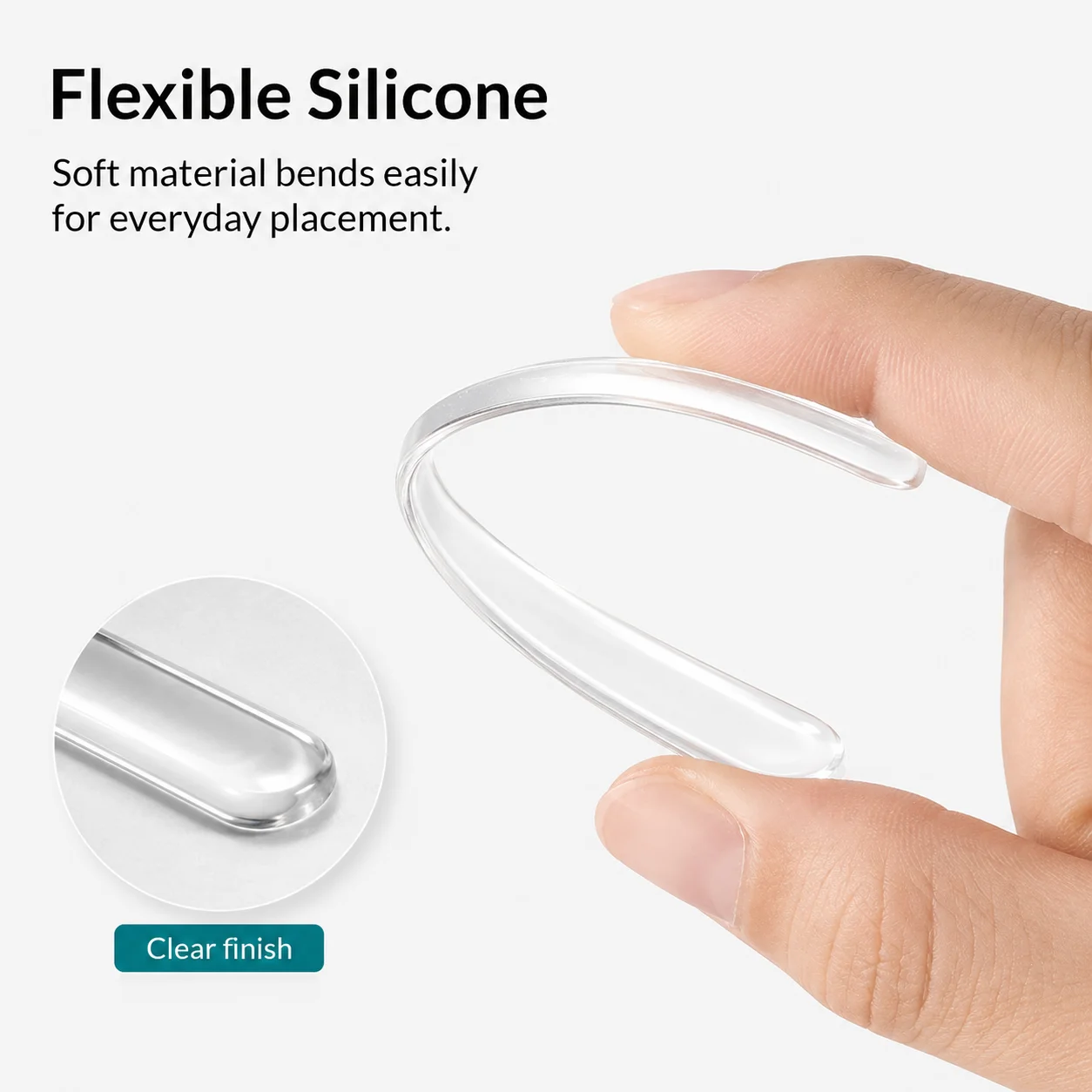 1-20Pcs Clear Silicone Bumper Strip Self Adhesive Cabinet Door Protector Pads Furniture Wall Corner Guard Buffer Cushion Pad view 3