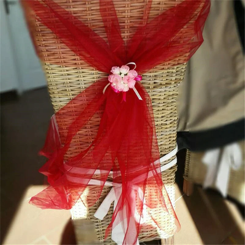 Rouleau de Tulle en Tissu Organza pour Jupe de Table, 100 Yards, Bobine de Ruban pour Emballage de Boîte-Cadeau, Bouquet de Patients de Mariage et Noël