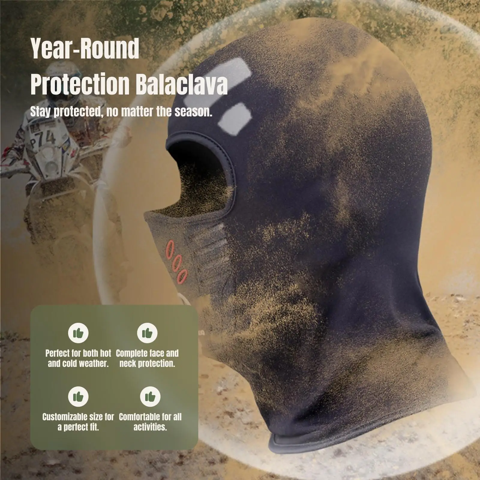 Cagoule d'été haut de gamme, écharpe respirante, Protection rafraîchissante, masque facial d'extérieur pour moto, escalade, hommes et femmes