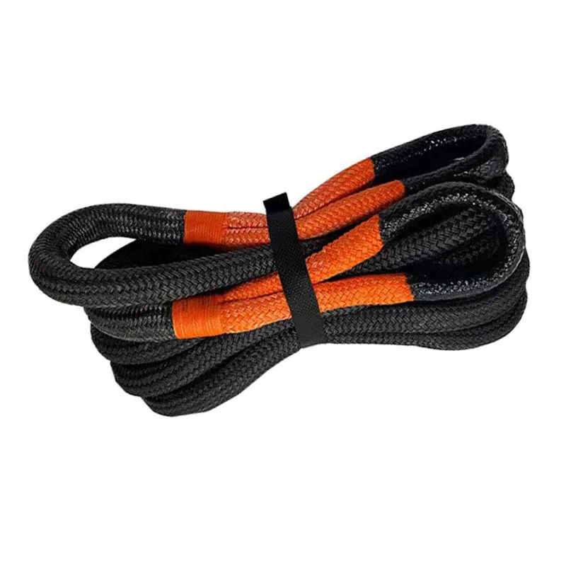 17T Nylon Traction Rope Outdoor Off road Rescue Trailer Power Recovery High Strength Traction Trailer Rope