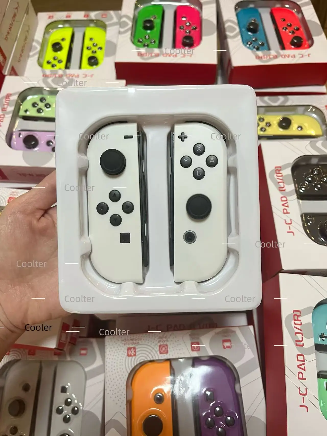 رائجة البيع وحدة تحكم Joy Pad Joycons لنينتندو سويتش عصا التحكم غمبد وحدة تحكم ألعاب لاسلكية Joypad Turbo وظيفة الاستيقاظ