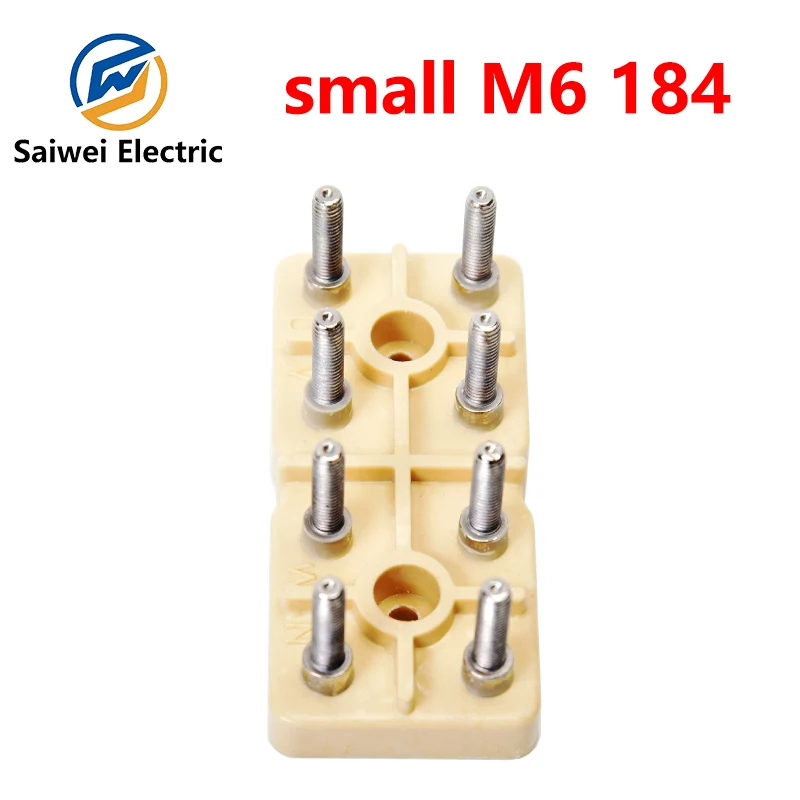 184/224/274/314/354 Generator terminal block, single-phase three-phase M6 M10 M12 screw terminal block, generator set parts