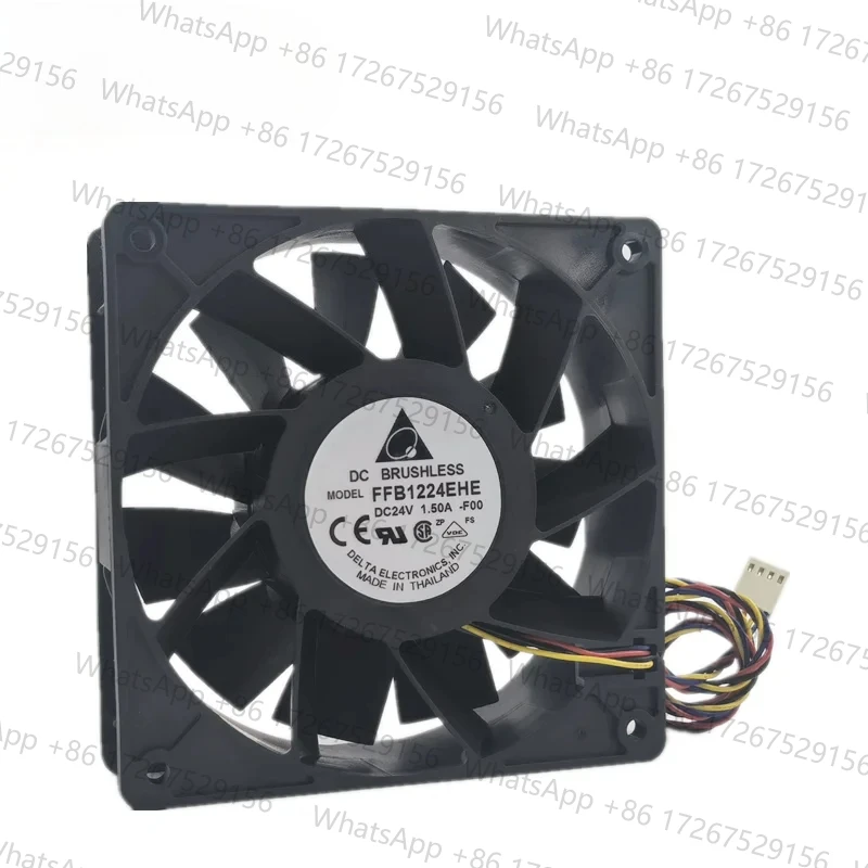 New delta FFB1224EHE 24V 1.5A 12038 12cm violence frequency converter server fan