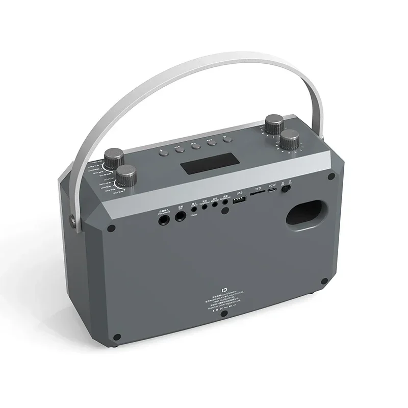 Altoparlante per karaoke in stile popolare all'ingrosso con microfono e altoparlante portatile per feste Bluetooth