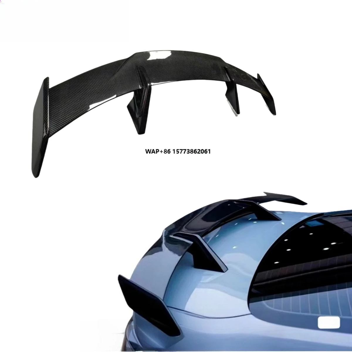 

Suitable for M3 M4 2020 + External MP High Quality Carbon Fiber Tail Spoiler