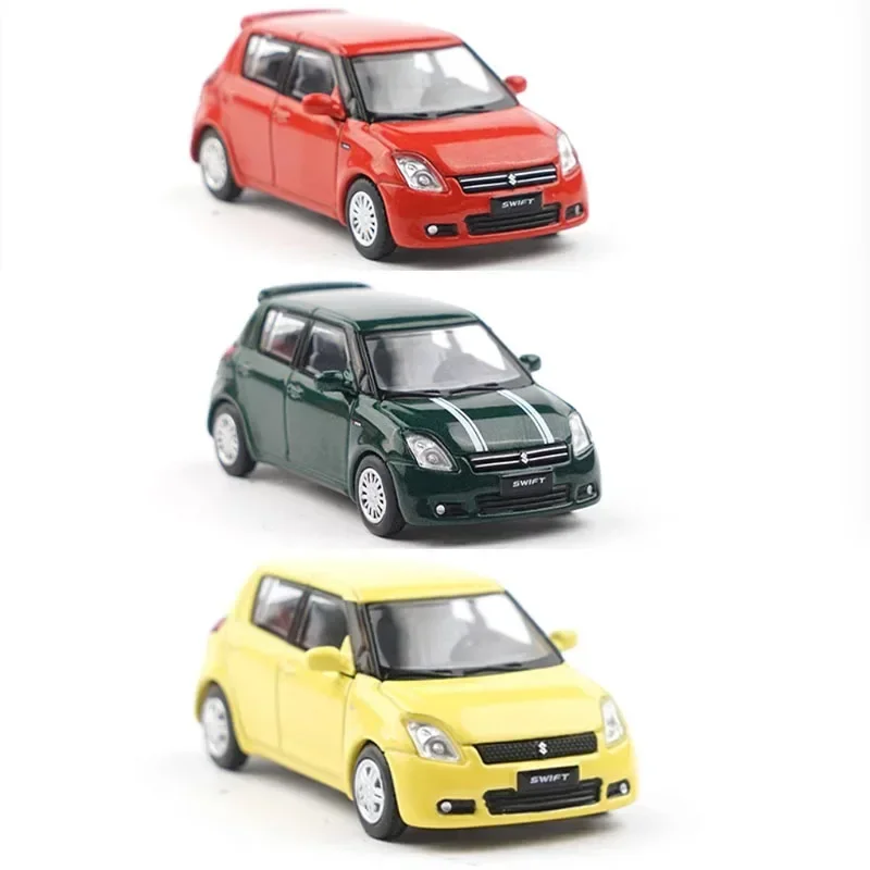 

Diecast 1:64 Scale SUZUKI Swift Gen.1 Y36-02 Y36-03 Simulation Alloy Car Model Static Display Collectible Gift Souvenir