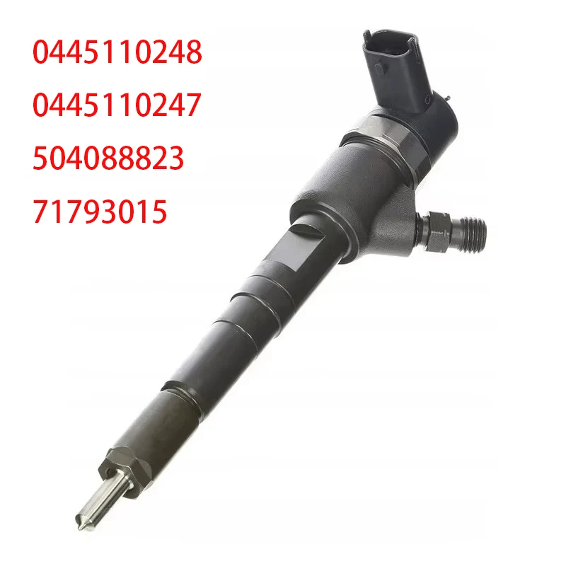 New Diesel Fuel Injector 0445110248 0445110247 504088823 71793015 for FIAT DUCATO IVECO DAILY PEUGEOT BOXER 3.0 D