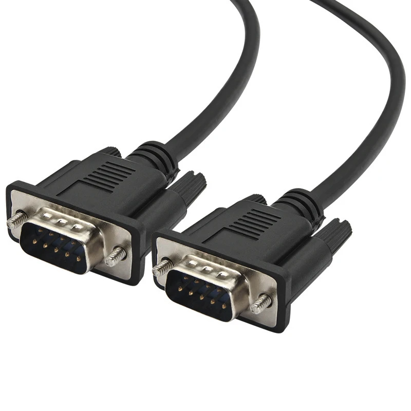 1PCS RS232 COM Port Serial Cable 2.5mm 3.5mm 3P TRS Male Audio Jack to DB9 Male Female Adapter Cord 1.8M