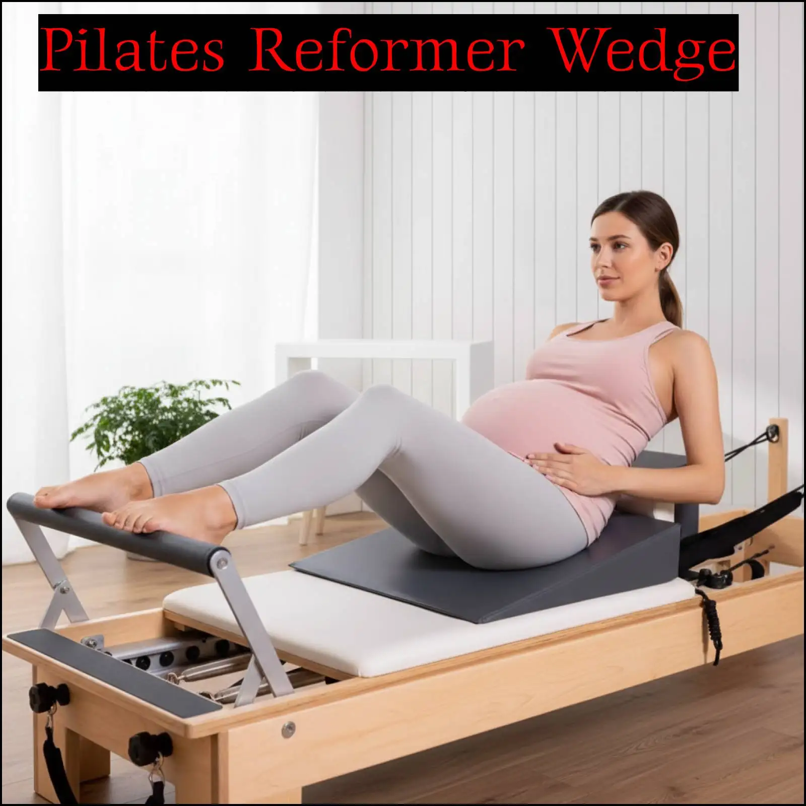 Accesorios de bloque de cuña reformador de Pilates, tablero inclinado de entrenamiento, cuña tapizada de ladrillo para entrenamiento, ejercicio físico, estiramiento