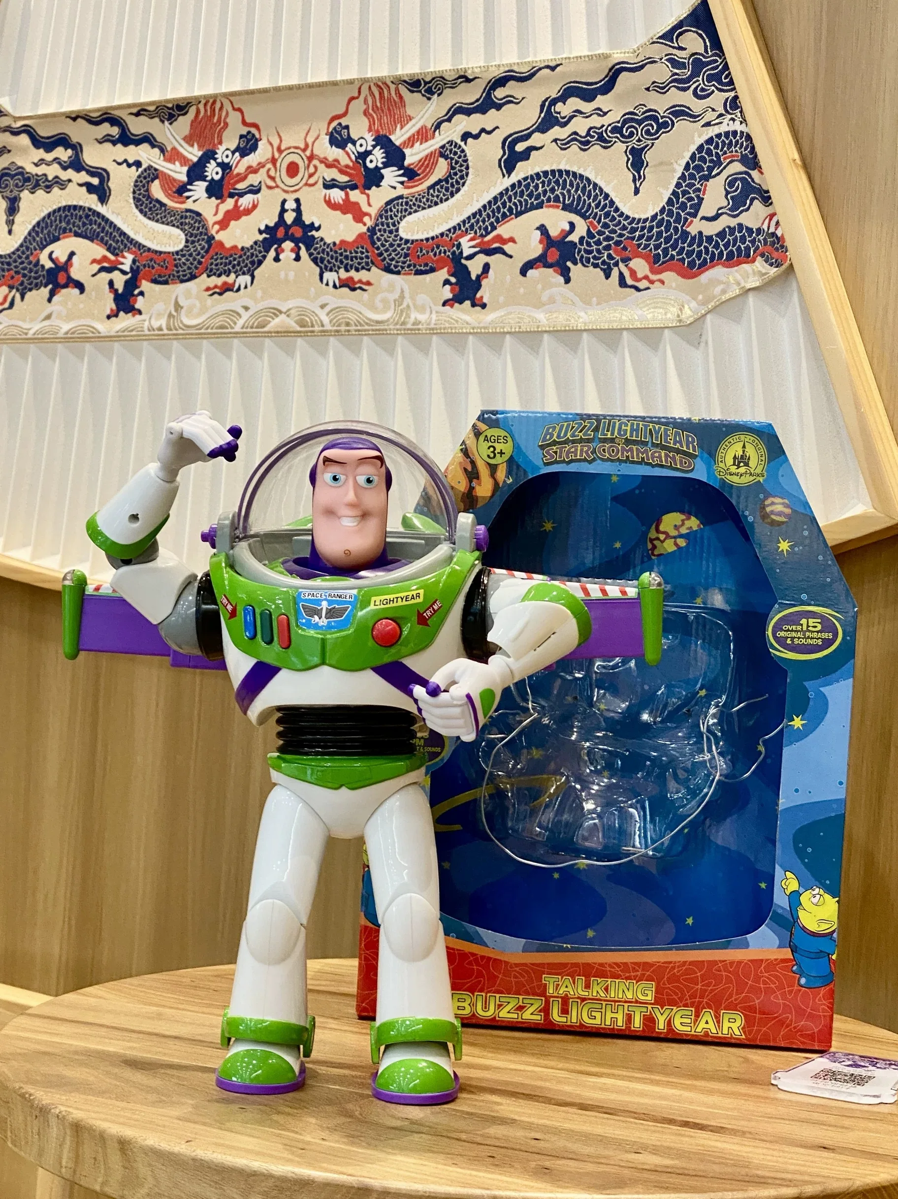 Disney Movie Toy Story 30cm Buzz Lightyear Action figure Sound Glowing Dolls Toys Christmas Gifts Birthday gift for children