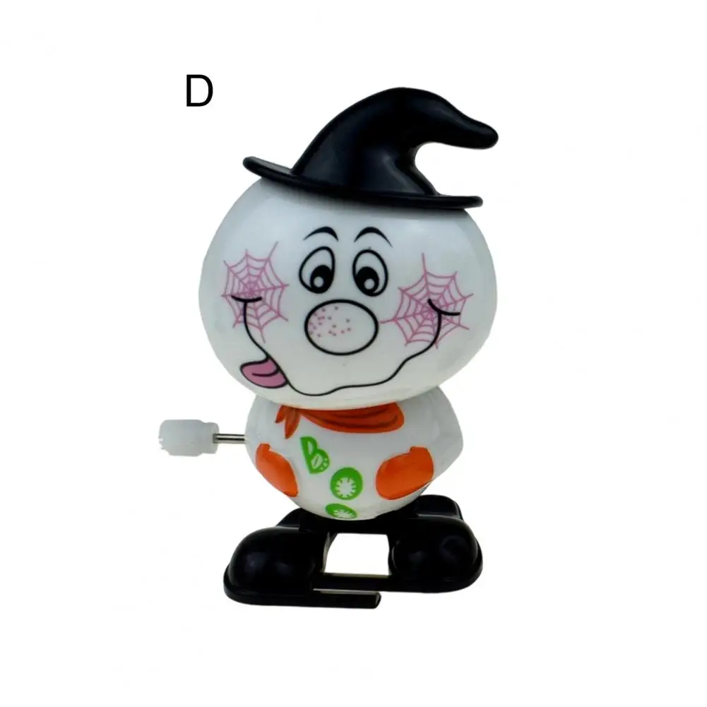 Brinquedo de corda de gato preto assustador halloween brinquedo de abóbora de corda para crianças dos desenhos animados bruxa boneco de neve gato preto andando brinquedos para meninos