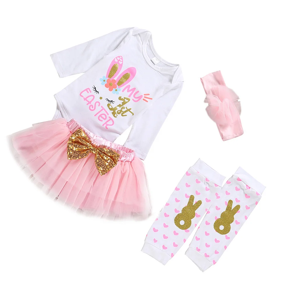 

Easter Kids Costume Set Toddlers Clothes Set Baby Infant 70cm Height Party Dress Easter Festival Outfit Party Costume Suit