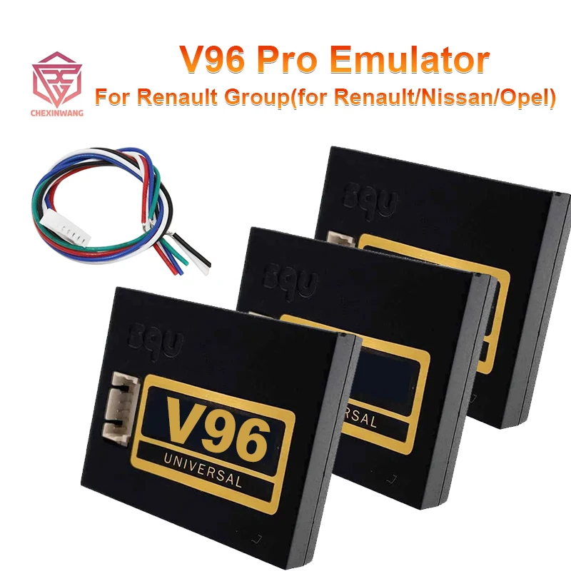 Universal Juli V96 Pro for Renault Group Car CAN & K-Lin Emulator Immobilizer/ESL/ELV/Airbag/Tacho EDC17 EDC16 EDC15 EDC15VM+