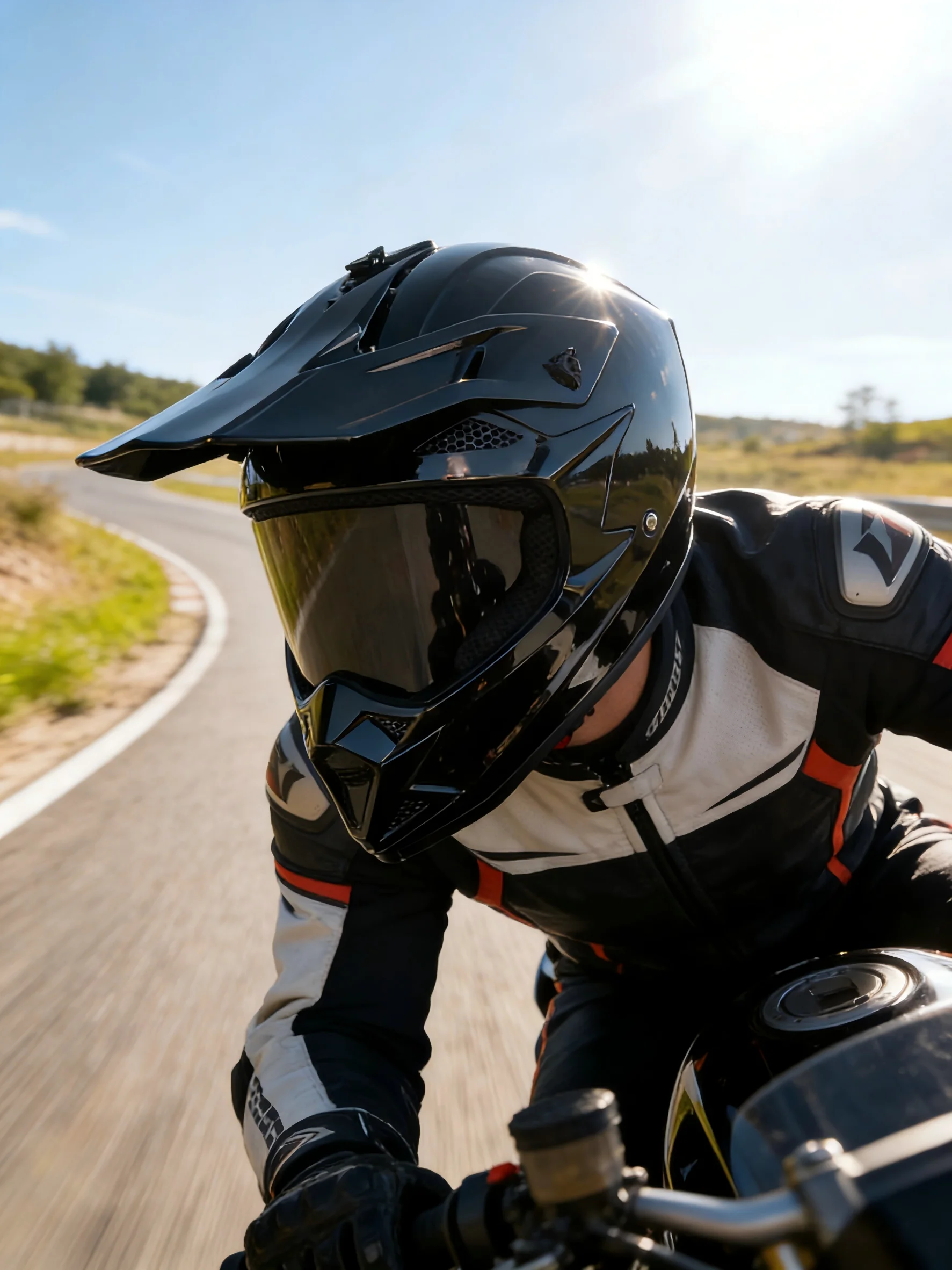 

VGV 16 Off road motorcycle helmet, mountain off-road daily riding helmet, suitable for both men and women in all seasons