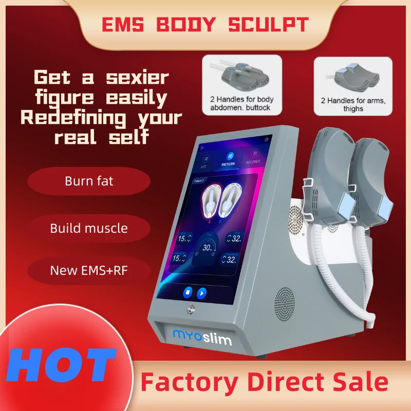 

New EMS Body Sculpt Machine Sculpting Electromagnetic stimulate Body Slimming Machines Muscle Build