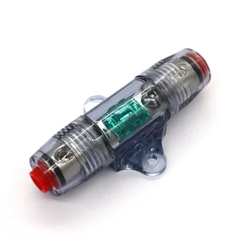 1 adet Mini ANL sigorta tutucu fit 8GA/10GA güç kablosu 60A Mini sigorta araba ses için araba hoparlörü Subwoofer amplifikatör pil sigorta bloğu