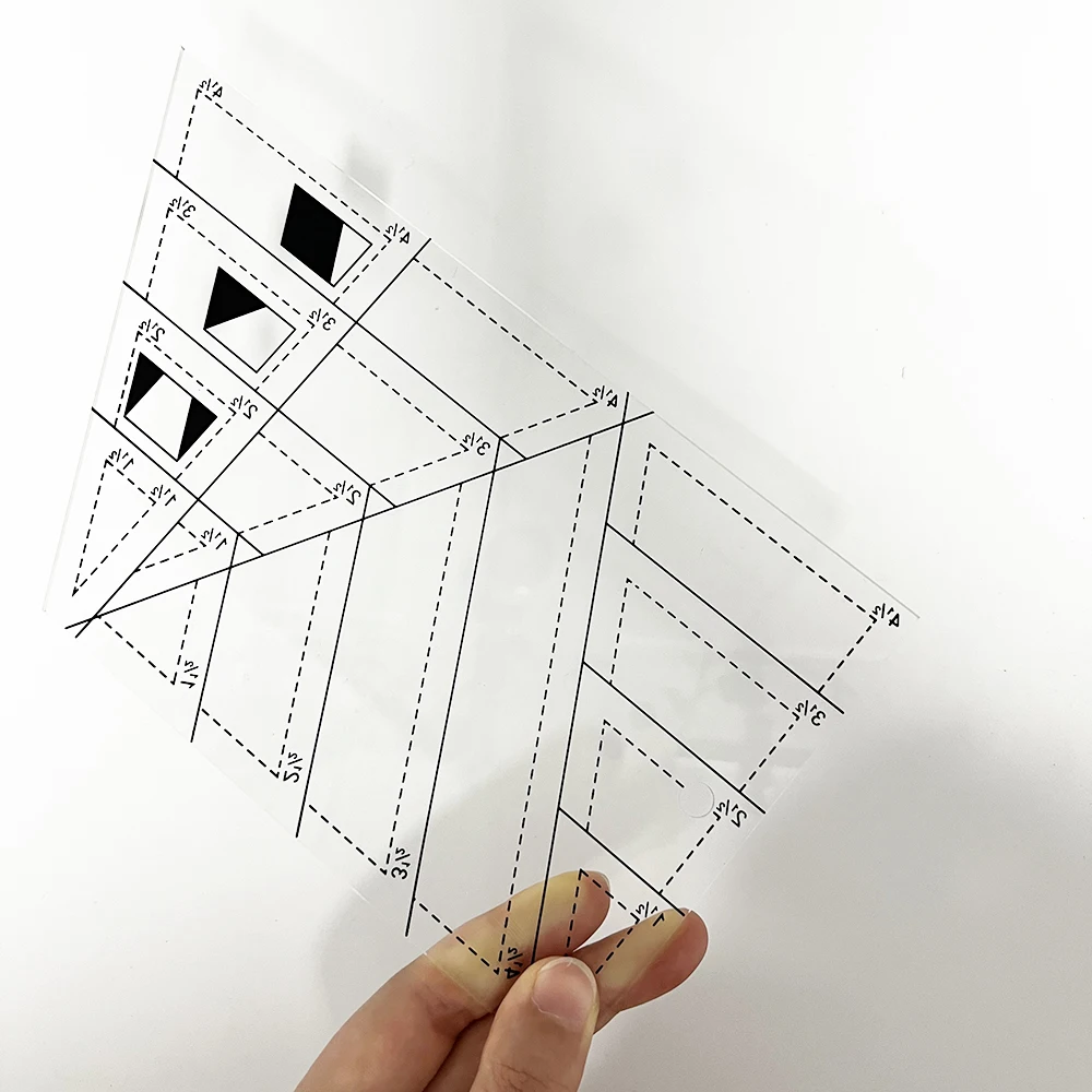 1 Multifunctional Drawing Template Art Design Construction Architect Stereo Geometry Ellipse Drafting Scale Ruler Measuring Tool