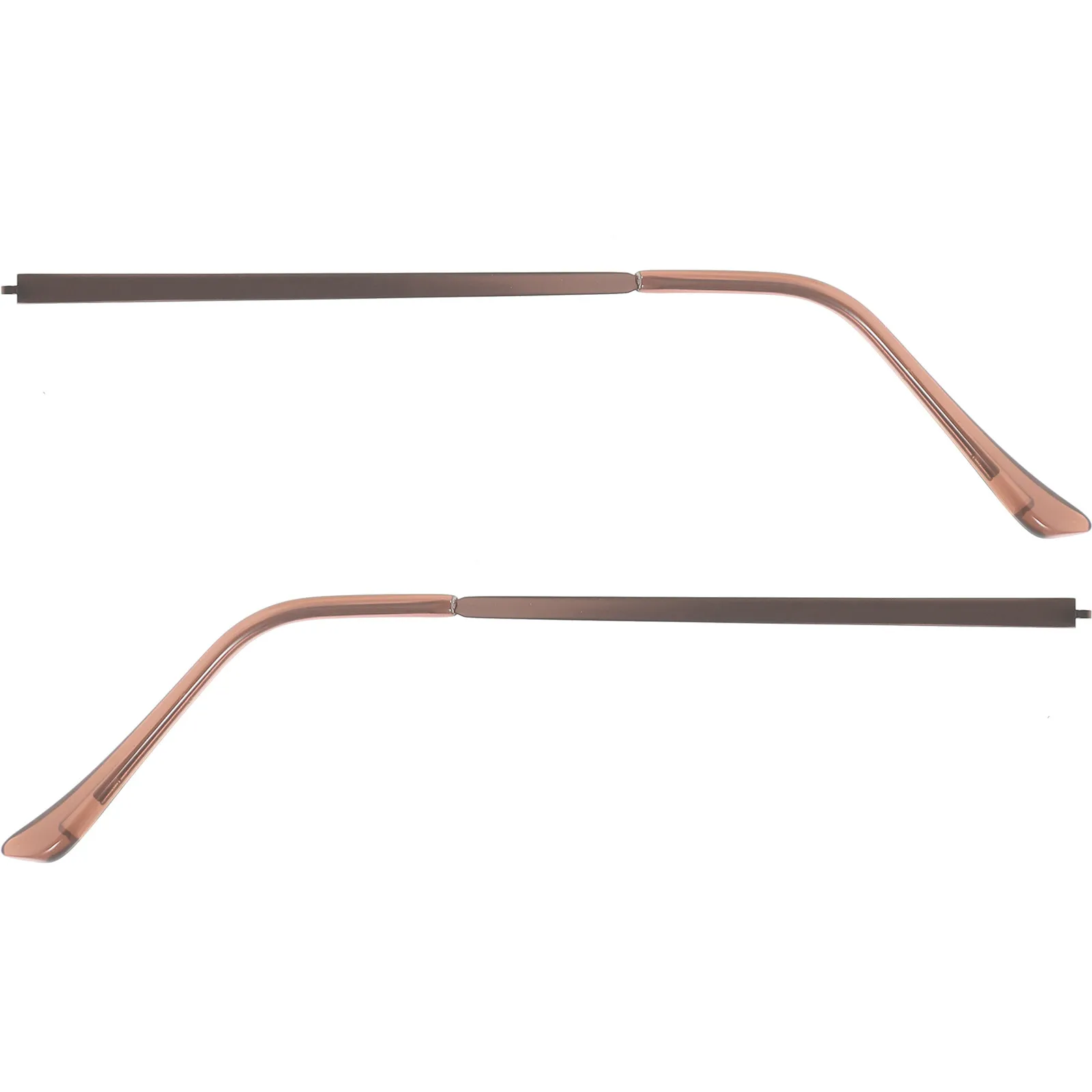 1Pair Lightweight Comfortable Glasses Arm Replacement Legs for Most Eyeglasses Sunglasses Reading Glasses Resin Metal Anti-Bend