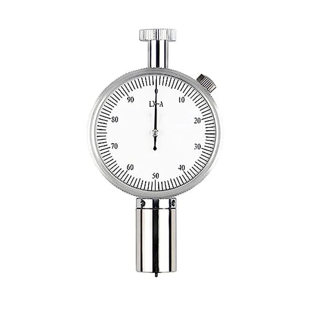 

1Pc Hardness Tester Shore Hardness Meter Metal For 0 To 100HA For Plastic Rubber Leather Foam Testing Measurement Tool