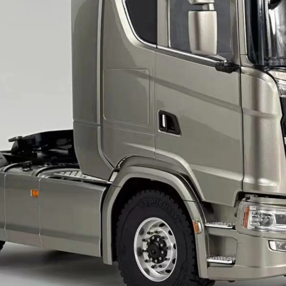 

1/14 RC Tractor Truck 770S Differential Locks 2Speed Gearbox 4*4 Lights Sounds Remote Control Lorry Car for TAMIYA Trailer